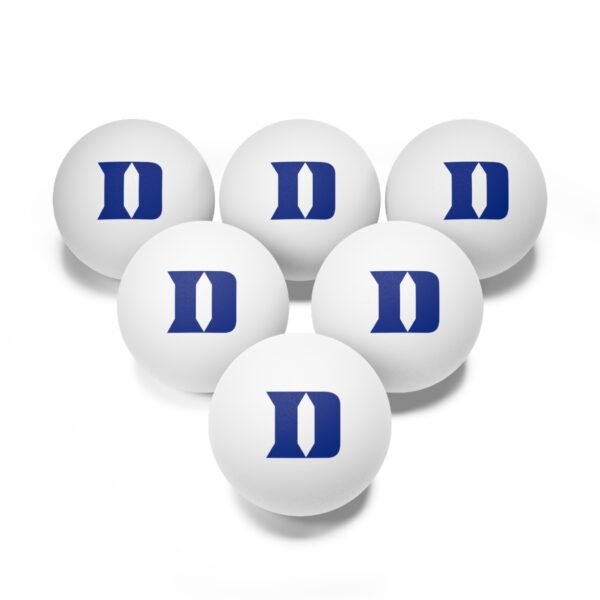 Duke Blue Devils Ping Pong Balls, 6 pcs - Image 2