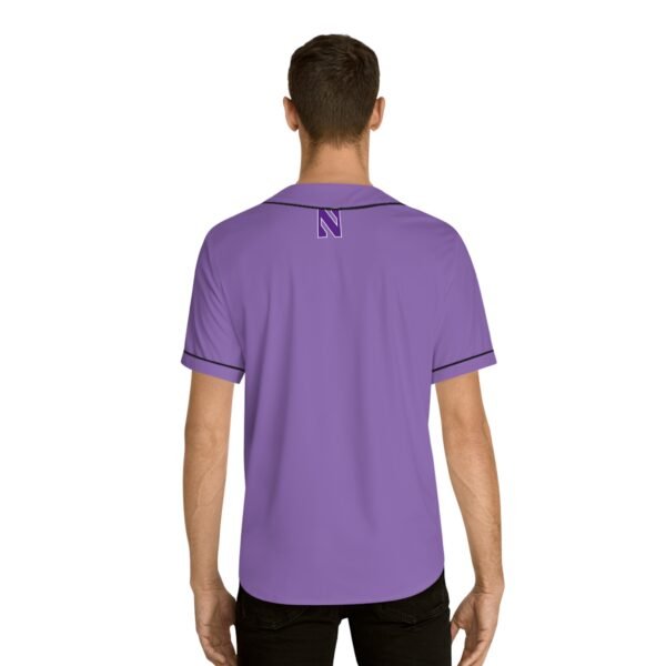 Northwestern Wildcats Men's Baseball Jersey - Image 4