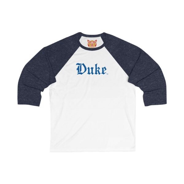 Duke Blue Devils Unisex 3/4 Sleeve Baseball Tee