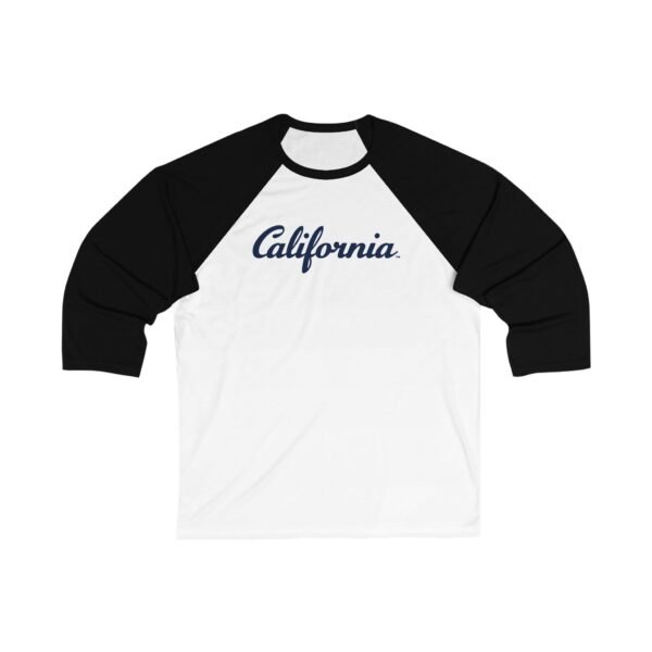 California Golden Bears Unisex 3/4 Sleeve Baseball Tee - Image 3
