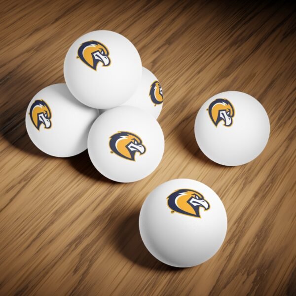 Marquette Golden Eagles Ping Pong Balls, 6 pcs - Image 4