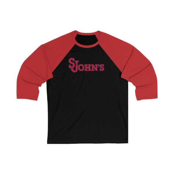 St. John's Red Storm Unisex 3/4 Sleeve Baseball Tee