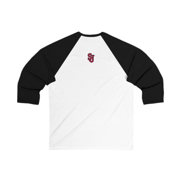 St. John's Red Storm Unisex 3/4 Sleeve Baseball Tee - Image 2