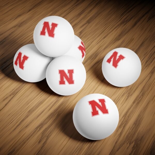 Nebraska Cornhuskers Ping Pong Balls, 6 pcs - Image 8