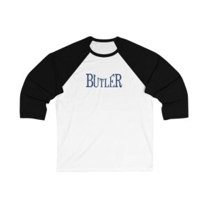 Butler Bulldogs Unisex 3/4 Sleeve Baseball Tee