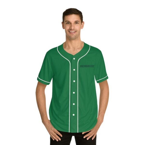 Michigan State Spartans Men's Baseball Jersey - Image 3