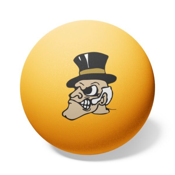 Wake Forest Demon Deacons Ping Pong Balls, 6 pcs - Image 2
