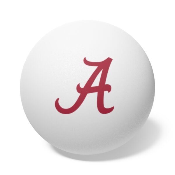 Alabama Crimson Tide Ping Pong Balls, 6 pcs