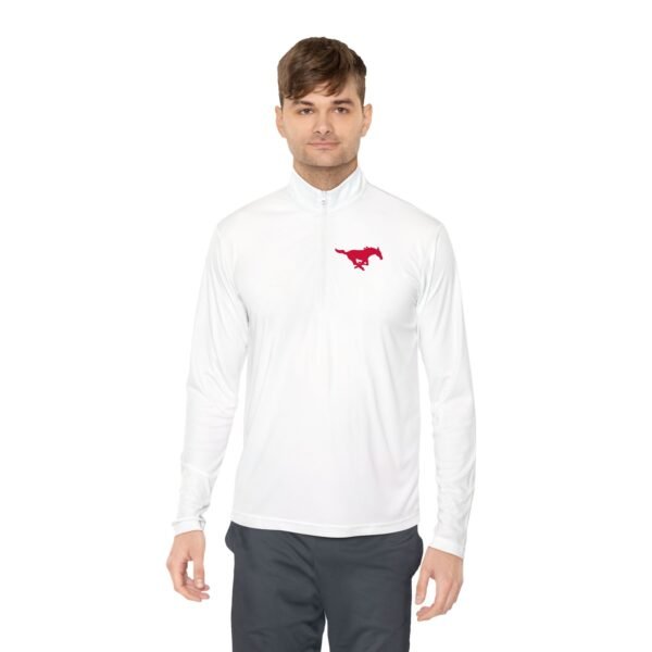 SMU Mustangs Unisex Quarter-Zip Pullover - Image 8