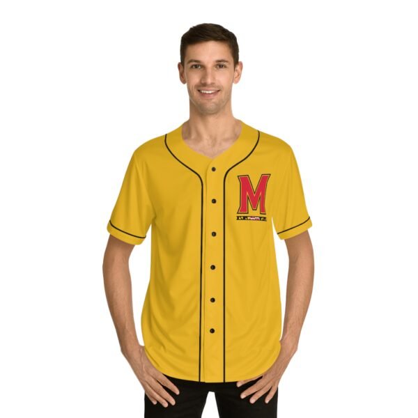 Maryland Terrapins Men's Baseball Jersey - Image 7