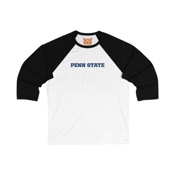 Penn State Nittany Lions Unisex 3/4 Sleeve Baseball Tee - Image 3