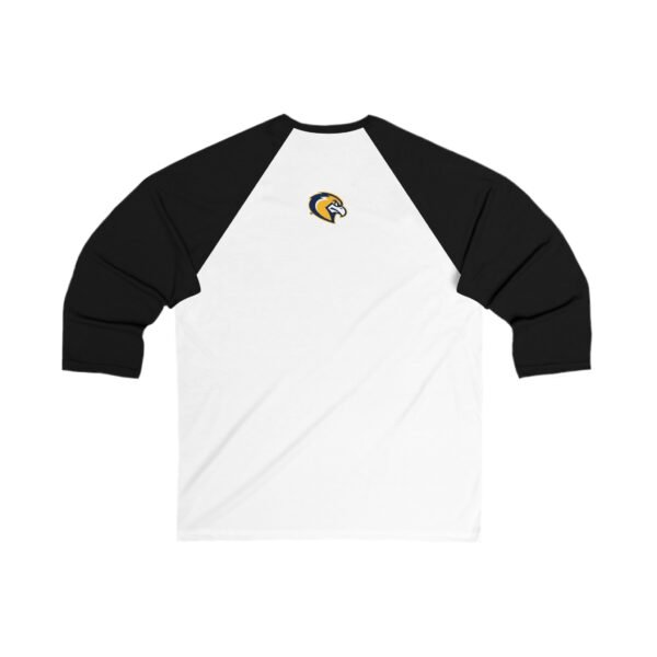 Marquette Golden Eagles Unisex 34 Sleeve Baseball Tee - Image 2
