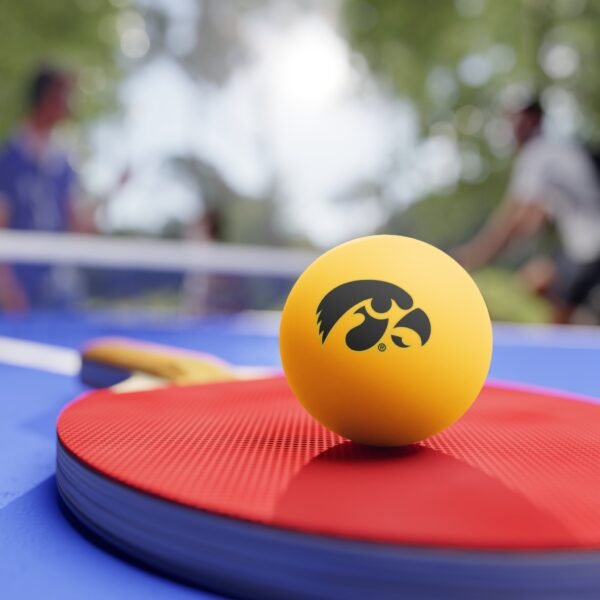 Iowa Hawkeyes Ping Pong Balls, 6 pcs