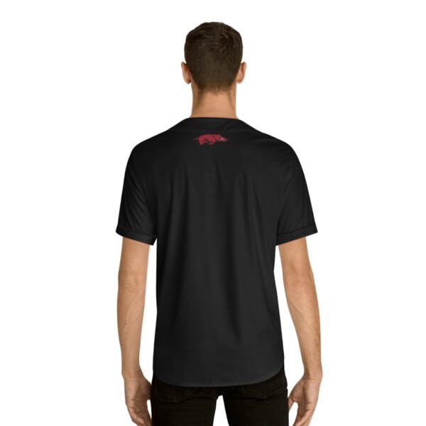 Arkansas Razorbacks Men's Baseball Jersey - Image 4