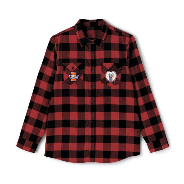 Illinois Fighting Illini Unisex Flannel Shirt