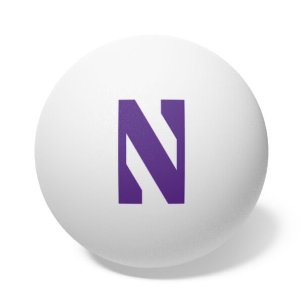 Northwestern Wildcats Ping Pong Balls, 6 pcs