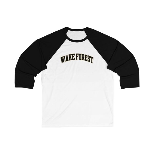 Wake Forest Demon Deacons Unisex 3/4 Sleeve Baseball Tee - Image 5