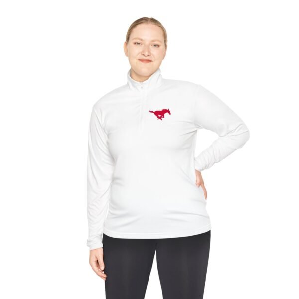 SMU Mustangs Unisex Quarter-Zip Pullover - Image 7