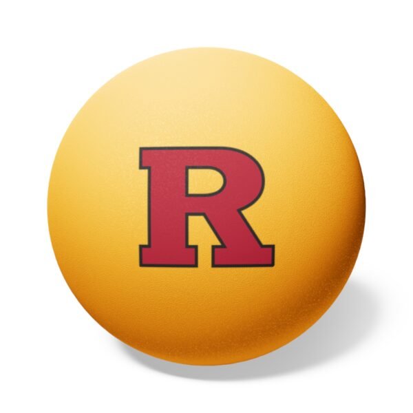 Rutgers Scarlet Knights Ping Pong Balls, 6 pcs - Image 2