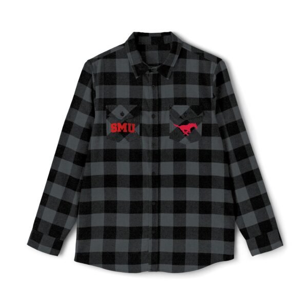 SMU Mustangs Unisex Flannel Shirt - Image 5
