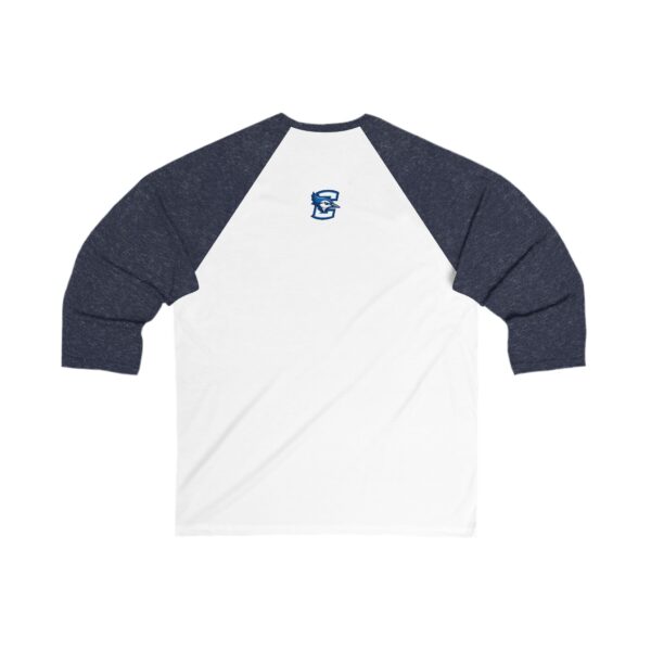 Creighton Bluejays Unisex 3/4 Sleeve Baseball Tee - Image 8