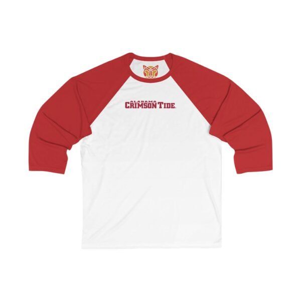 Alabama Crimson Tide Unisex 3/4 Sleeve Baseball Tee