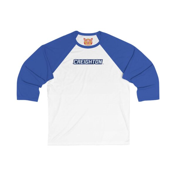 Creighton Bluejays Unisex 3/4 Sleeve Baseball Tee