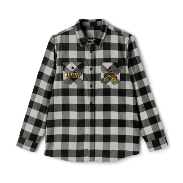 Iowa Hawkeyes Spartans Unisex Flannel Shirt - Image 5