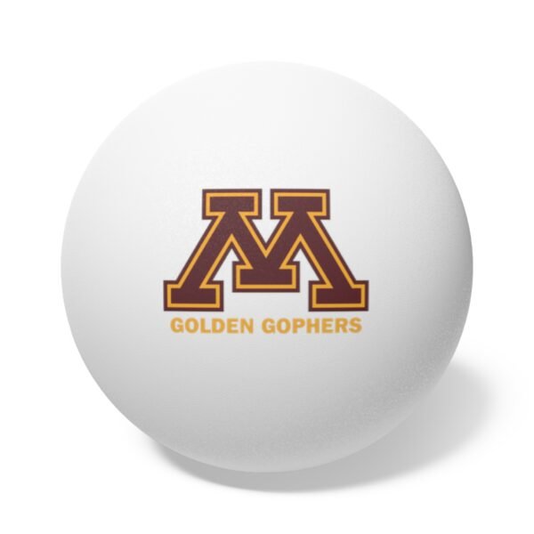 Minnesota Golden Gophers Ping Pong Balls, 6 pcs - Image 5