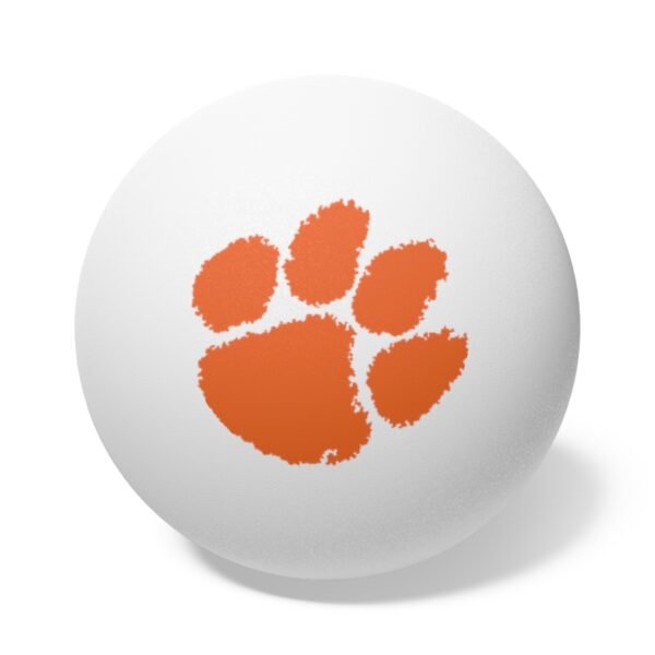 Clemson Tigers Ping Pong Balls, 6 pcs - Image 5