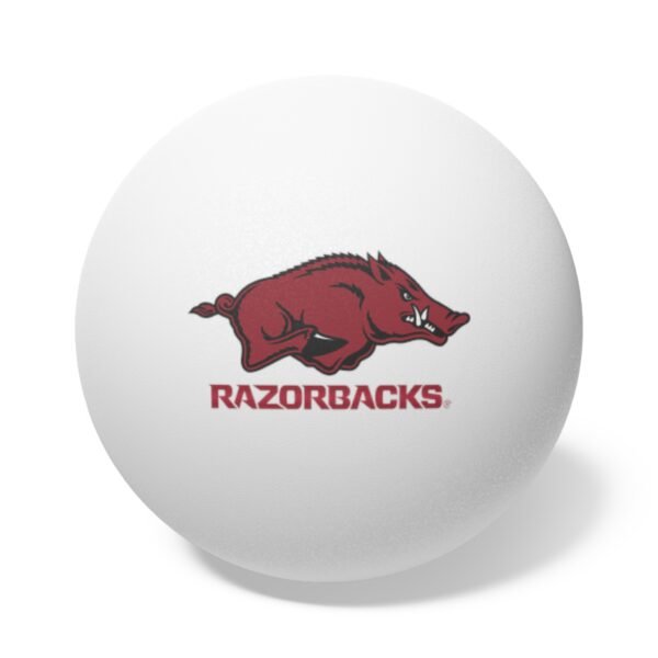 Arkansas Razorbacks Ping Pong Balls, 6 pcs