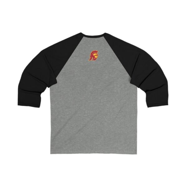 USC Trojans Unisex 34 Sleeve Baseball Tee - Image 4