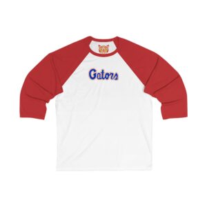 Florida Gators Unisex 34 Sleeve Baseball Tee
