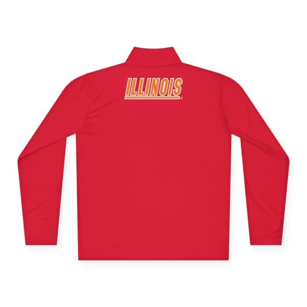 Illinois Fighting Illini Unisex Quarter-Zip Pullover - Image 2