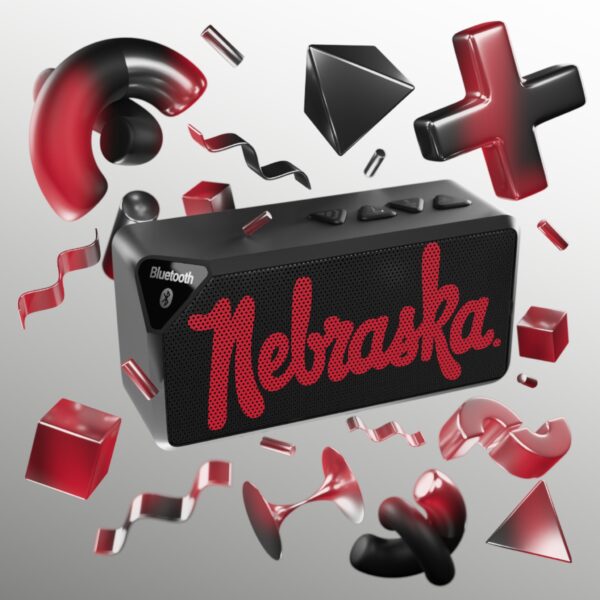 Nebraska Cornhuskers Jabba Bluetooth Speaker - Image 4