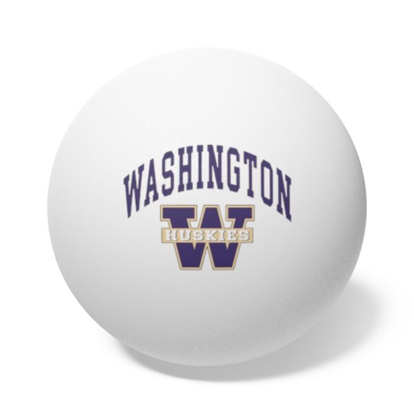 Washington Huskies Ping Pong Balls, 6 pcs - Image 5