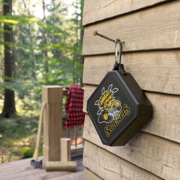 Wichita State Shockers Blackwater Outdoor Bluetooth Speaker - Image 3