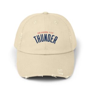 Oklahoma City Thunder Unisex Distressed Cap