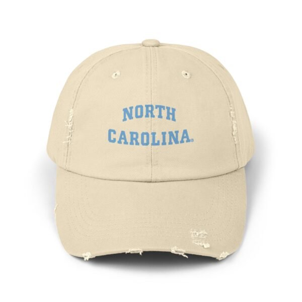 North Carolina Tar Heels Unisex Distressed Cap