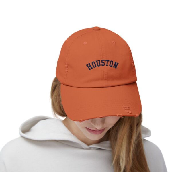 Houston Astros Unisex Distressed Cap - Image 8