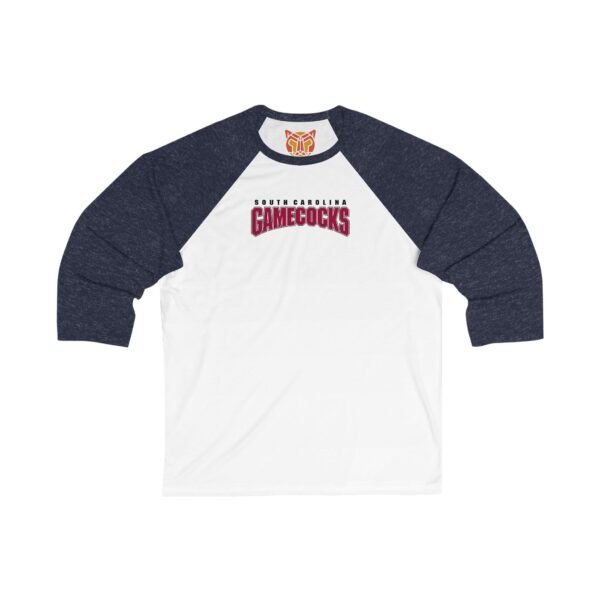 South Carolina Gamecocks Unisex 3/4 Sleeve Baseball Tee - Image 3