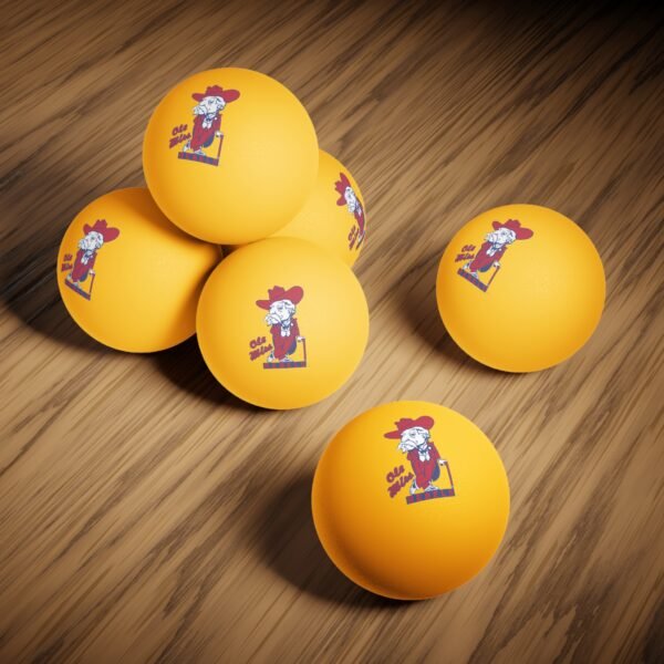 Ole Miss Rebels Ping Pong Balls, 6 pcs - Image 8