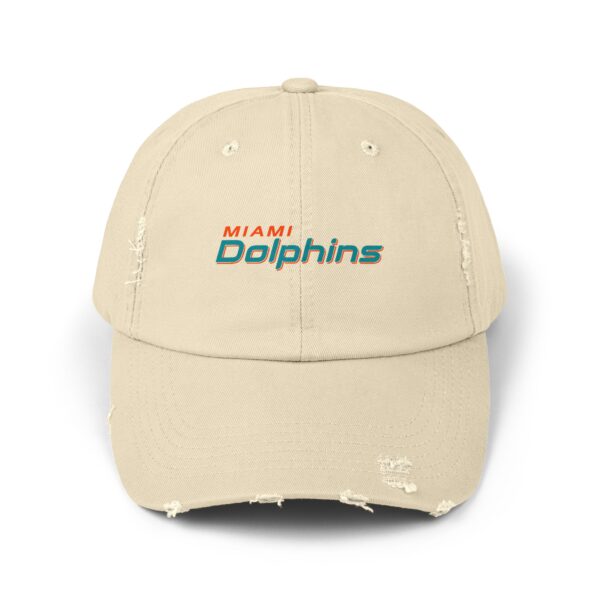 Miami Dolphins Unisex Distressed Cap - Image 5