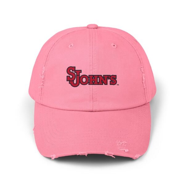 St. John's Red Storm Unisex Distressed Cap - Image 17