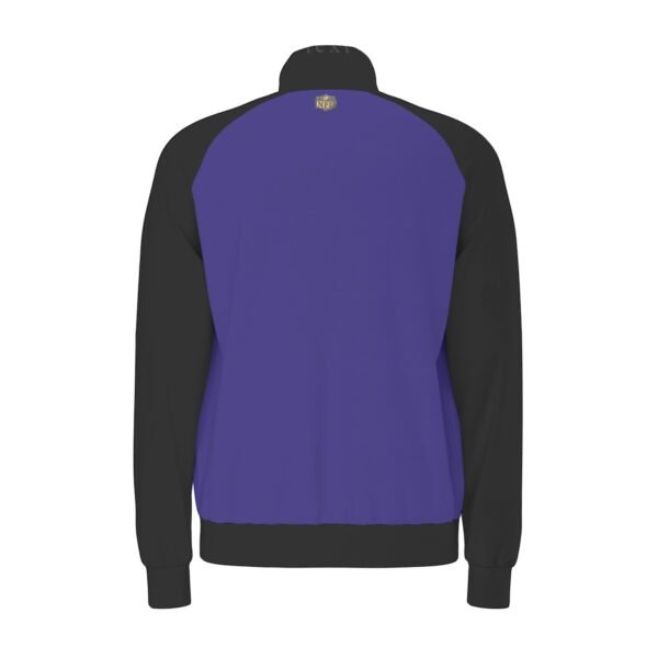 Baltimore Ravens Men's Raglan-Sleeve Stand Collar Jacket - Image 5