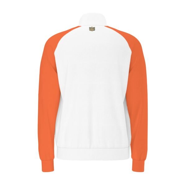 Cincinnati Bengals Men's Raglan-Sleeve Stand Collar Jacket - Image 5