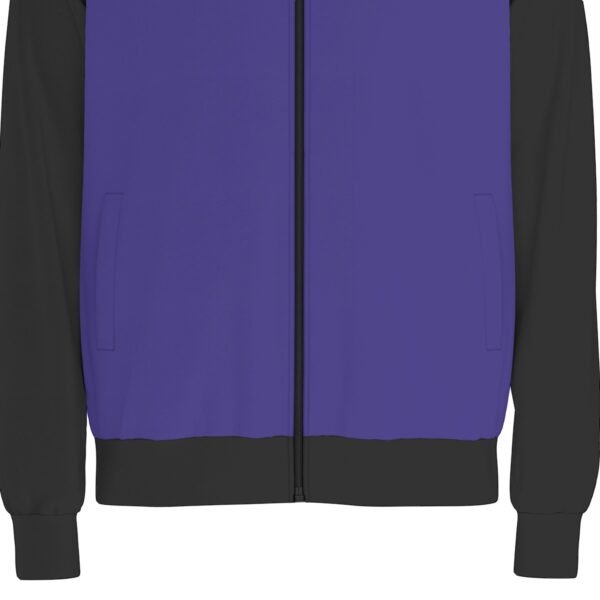 Baltimore Ravens Men's Raglan-Sleeve Stand Collar Jacket - Image 7