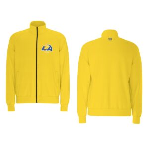 Los Angeles Rams Men's Raglan-Sleeve Stand Collar Jacket