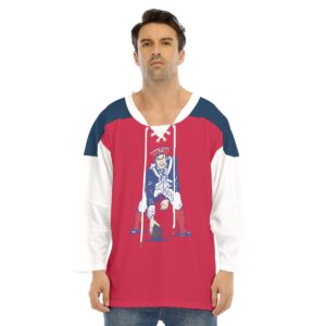 New England Patriots Men's Hockey Jersey
