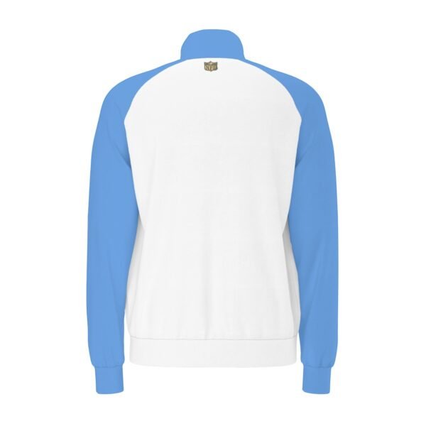 Carolina Panthers Men's Raglan-Sleeve Stand Collar Jacket - Image 5